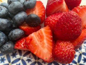 Healthy body= Healthy skin!  Benefits of Berries!